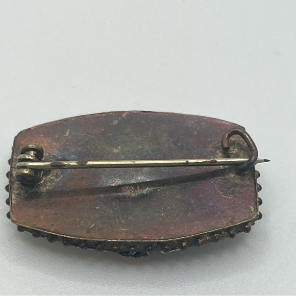 1920'S ANTIQUE ITALIAN
MICRO MOSAIC PIN
MICROMOSAIC - Picture 9 of 11